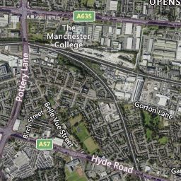 Maps and local area information on aboutmyplace.co.uk