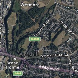 Maps and local area information on aboutmyplace.co.uk