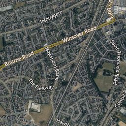 Maps and local area information on aboutmyplace.co.uk