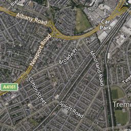 Maps and local area information on aboutmyplace.co.uk
