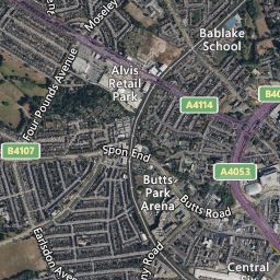 Maps and local area information on aboutmyplace.co.uk