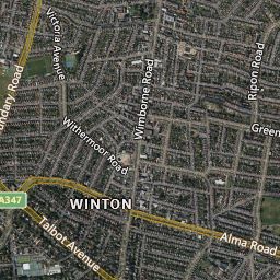 Maps and local area information on aboutmyplace.co.uk