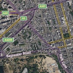 Maps and local area information on aboutmyplace.co.uk