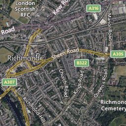 Maps and local area information on aboutmyplace.co.uk