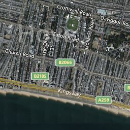 Maps and local area information on aboutmyplace.co.uk