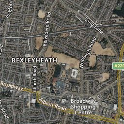 Maps and local area information on aboutmyplace.co.uk